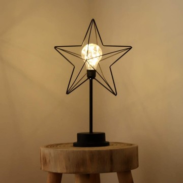 LED kerstster lamp - 38cm - usb en batterij