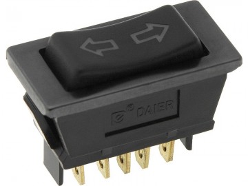 Knipperlicht schakelaar - ON/OFF/ON - 12V - DPDT