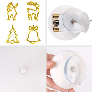 LED kerstfiguurtjes set - 4-delig - Warm wit