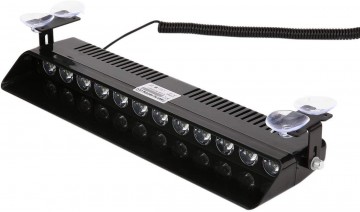 Dashboard flitser - ORANJE - 12 LED