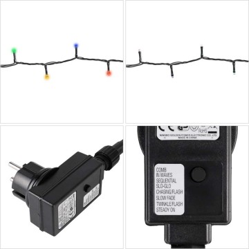 LED lichtketting kerst - 25 meter - RGB - 360 leds