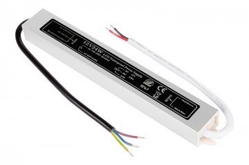LED voeding - 12V, 2A - 24W - IP67 - Slim design