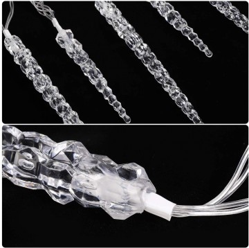 Kerst ijspegel ketting - 40 LEDs - 5 meter