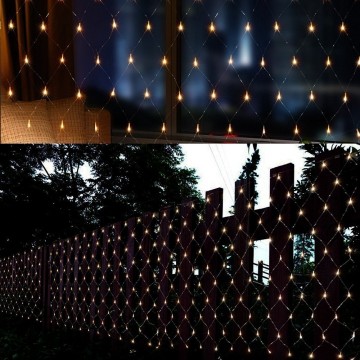 LED Lichtsnoer - 3 x 2 meter - warm wit - 204 leds