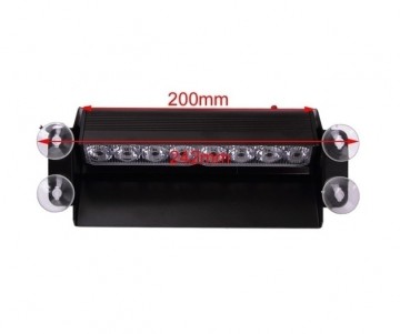 8 led oranje zwaailamp 3