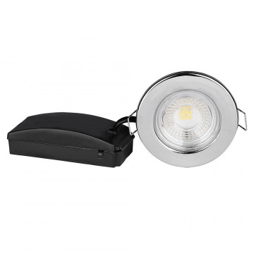 Dimbare LED spot - IP65 + Brandbestendig - Warm wit - 82mm