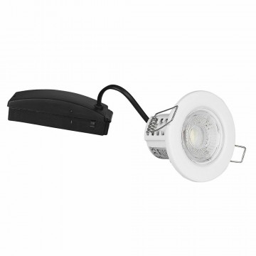 Dimbare LED spot - IP65 + Brandbestending - Neutraal wit - 82mm