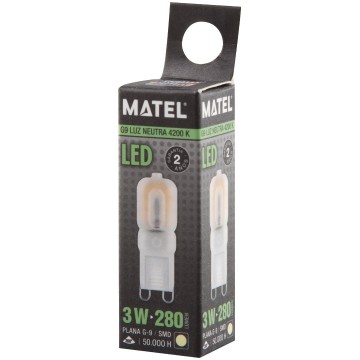 G9 - Neutraal Wit - 280 Lumen - 3 Watt - kunstof