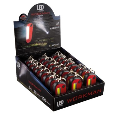 Zaklamp sleutelhanger - 3 standen - 100 Lumen