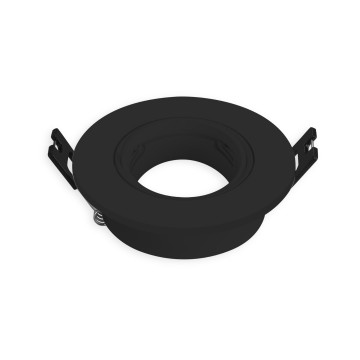 Inbouw spot GU10 - Kunststof - Rond armatuur - Verstelbaar