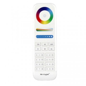 Afstandsbediening slimme verlichting - 8 groepen - RGB+ WIT