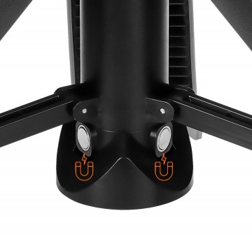 LED schijnwerper op statief - Oplaadbaar - 5000 Lumen