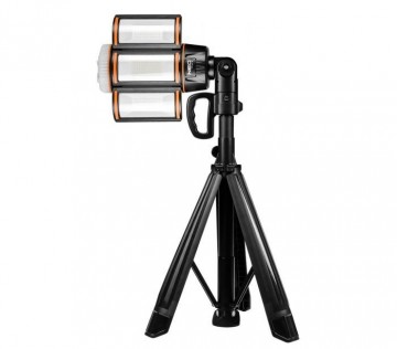 LED schijnwerper op statief - Oplaadbaar - 5000 Lumen