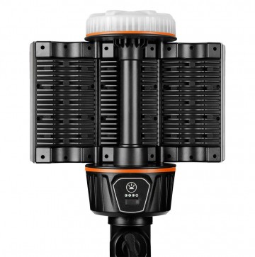 LED schijnwerper op statief - Oplaadbaar - 5000 Lumen