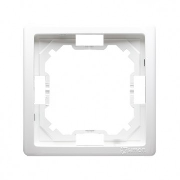 Afdekraam Frame 1-voudig wit BMR1 / 11