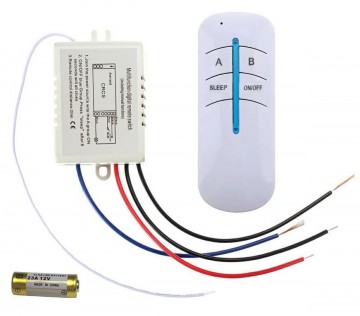 Draadloze LED controller - 230V - 1000WDraadloze LED controller - Met afstandsbediening - 230V - 1000W