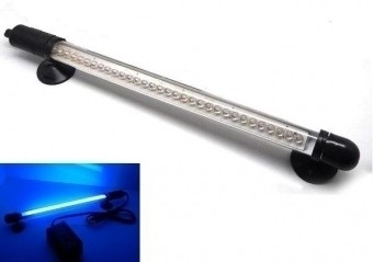 LED aquarium lamp BLAUW-WIT 48cm (12 volt)