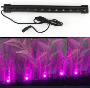 Aquarium LED licht met luchtgordijn PAARS 47cm