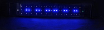 Aquarium bak LED 72cm [60-80cm] 18W 2-standen blauw / wit