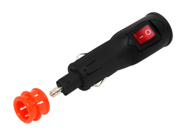 Auto sigarettenplug - verlengkabel - 12/24V