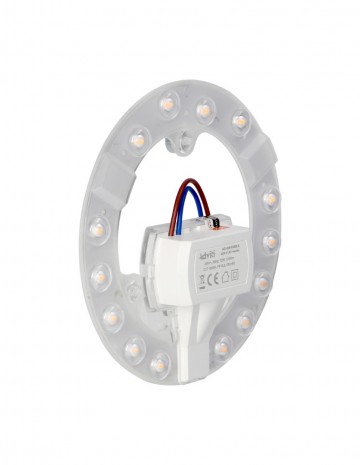 LED Module Inbouw Magnetisch  Ring - 220V - 12W - 4000K - 137mm