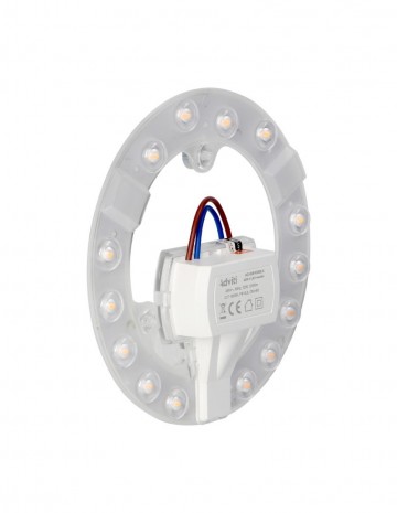 LED Module Inbouw Magnetisch Ring - 220V - 12W - 3000K