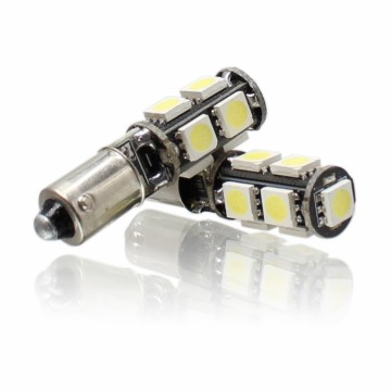 T11 BA9S CANBUS Witte LED Lamp 9 LED 12V
