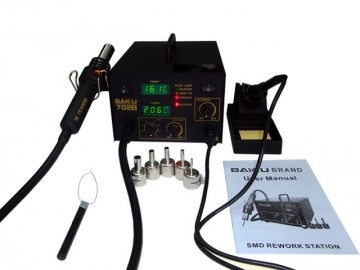 BAKU BK-702B HOTAIR-, SMD-REWORK,- EN SOLDEERSTATION