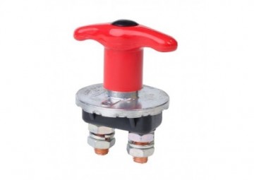 Power switch - voeding on/off draaiknop 12V / 24V