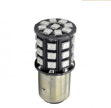ROOD - BAY15D - LED - 33 SMD - 2835 - 12V