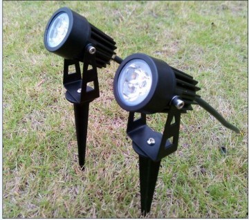 Blauwe led buiten spot 3w