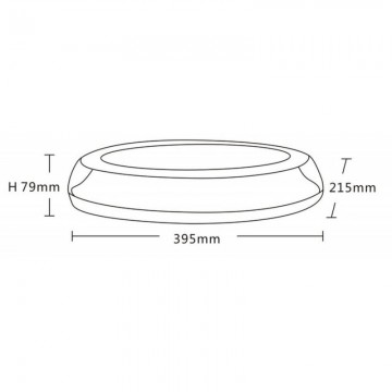 Blk0003 specs Zwaailamp - 40cm ovaal - R10 / R65 Certificering - Oranje - Magnetisch - 12V/24V