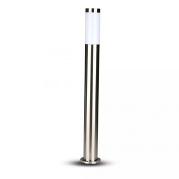 LED buitenlamp - 80cm - RVS pilaar - BOLLARD E27