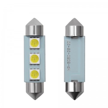 Dome - 5050 - 39mm - 3SMD - Wit - 2 stuks