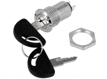 Schakelaar contactslot - 3 posities - 16mm