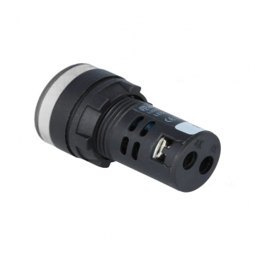 Controlelampje - LED indicator - 24V - 22mm - Wit