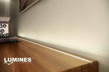 1 meter - 9,3x16mm DESIGN A WIT - LED Profiel - aluminium