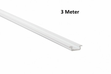 3 meter - Inbouw 7mm DESIGN Z WIT - LED Profiel - aluminium