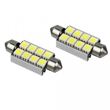 Dome - 5050 - 42mm - 8SMD - Wit