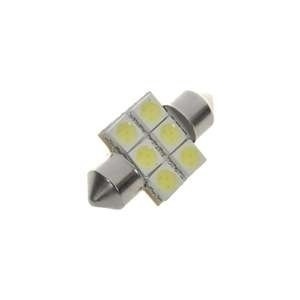 31mm 6 LED C5W SMD auto interieur dome lamp