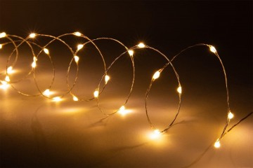 Kerst LED verlichting - Ultra dun - Warm wit - 2 meter