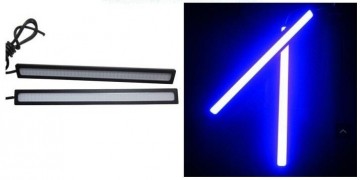 17CM LED - DRL - Blauw - 12 volt