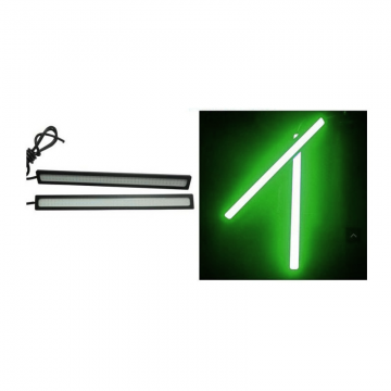 17CM LED - DRL - Groen - 12 volt