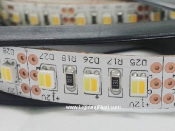5 meter CCT (Dual white) led strip DUAL LED - 120Leds/m - 12V