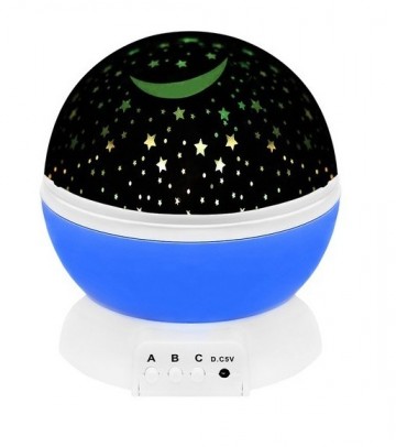 Engplprojector lamp with batteries 22187 1682981