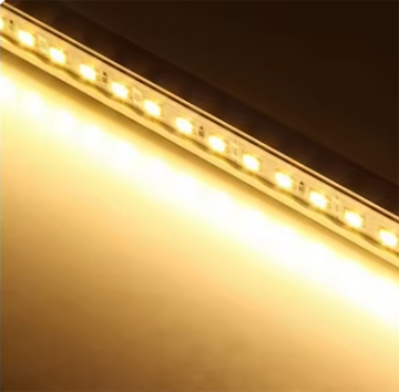 LED strip 100cm - Aluminium profiel - 12V - IP65 - Extra warm wit