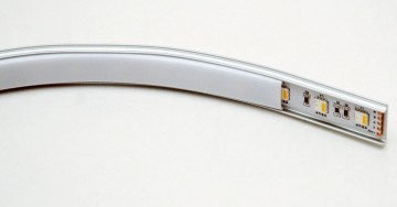 3 meter - 4mm slim flexibel - LED Profiel - Aluminium