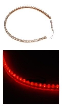 48-LED Strip Flexibele Verlichting voor Aquarium ROOD