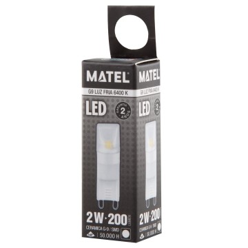 G9 - Koud Wit - 200 Lumen - 2 Watt - Keramiek2