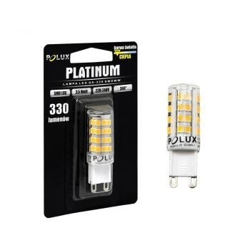 LED steeklampje - 220 Volt - 3,5 W - Warm Wit - G9 - 330 Lumen